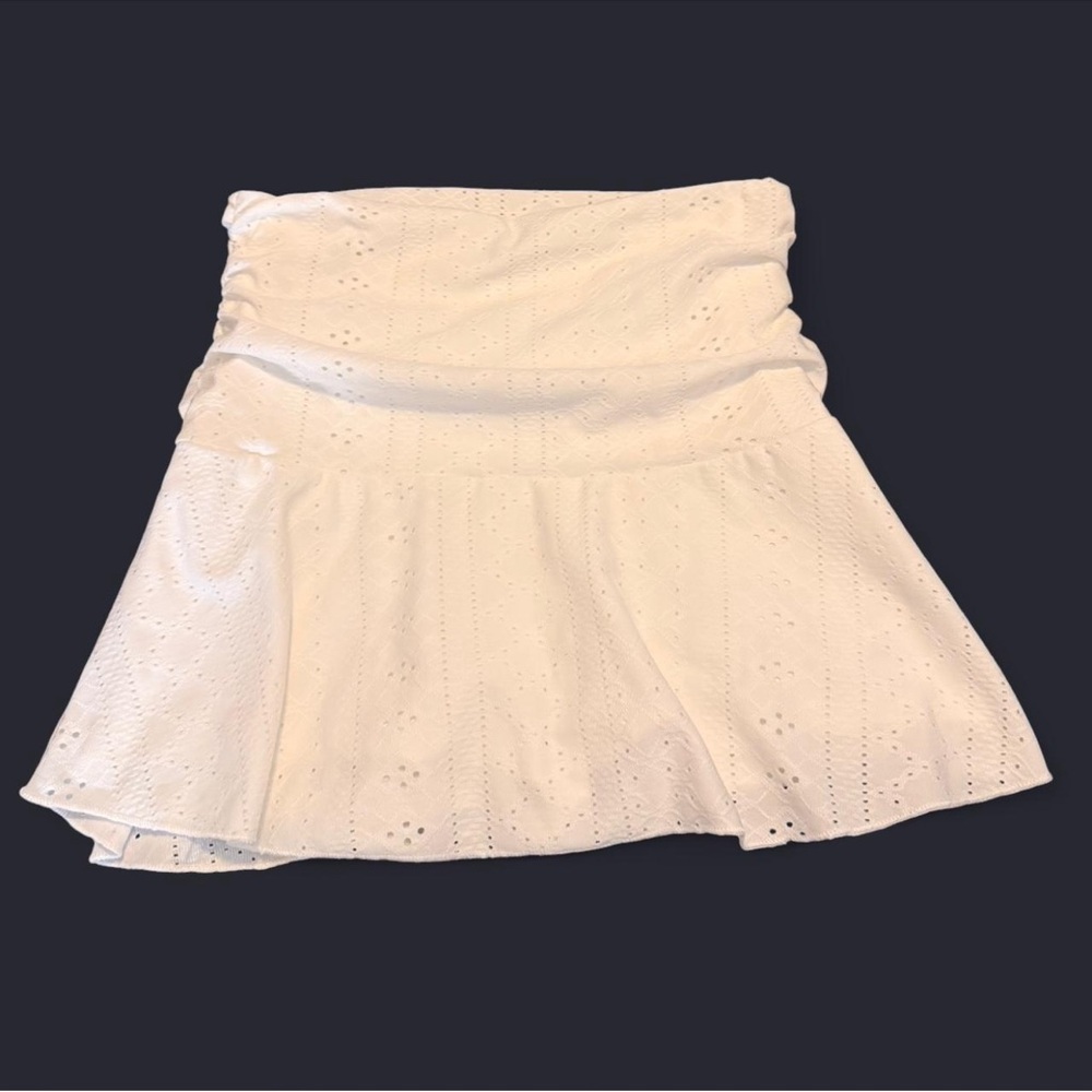 SHEIN White Mini Skirt